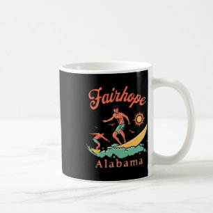 Alama Fairhope Surfer Al Surfen Strand Urlaub Kaffeetasse