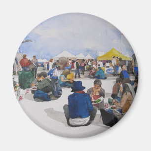 Alameda antikes Pointe Faire Magnet