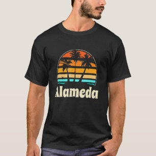 Alameda California Beach Ca Beach Bum Alamedan Sum T-Shirt