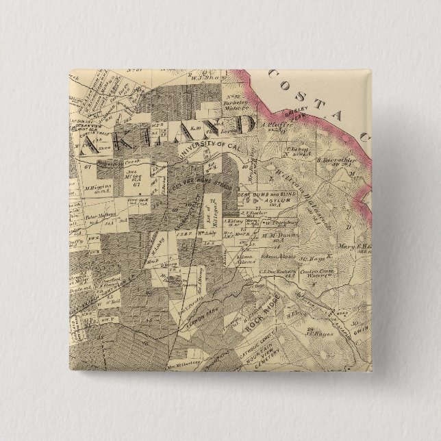 Alameda Co 1 Button (Vorderseite)