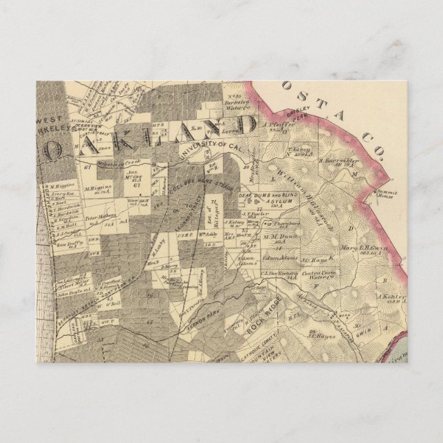 Alameda Co 1 Postkarte (Vorderseite)