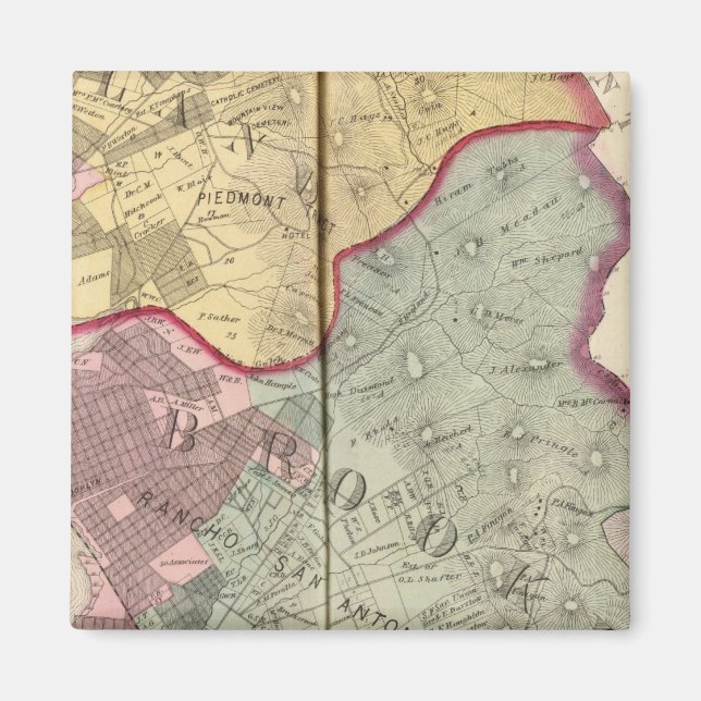 Alameda Co 2 Magnet (Vorne)