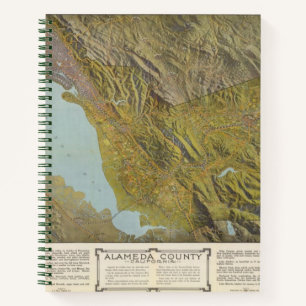 Alameda Landkreis, Kalifornien Notizbuch