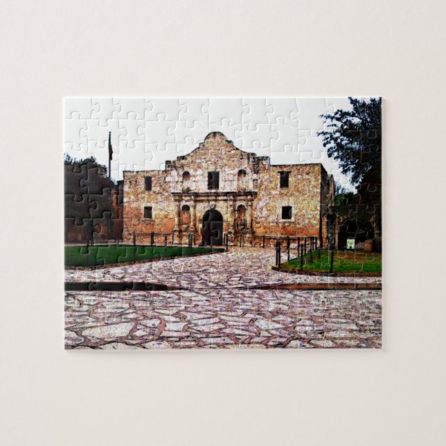 Alamo 8" x 10" Puzzle mit Geschenkboxen, 110 Stück (Horizontal)