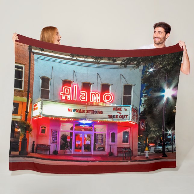 ALAMO Fleece Blanket (Beispiel)