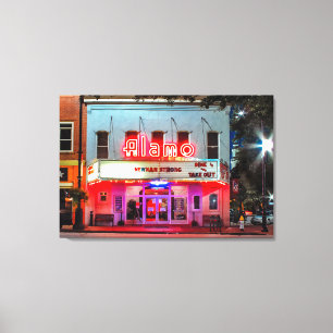 ALAMO Gestaltete Leinwand Art