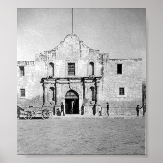 Alamo in San Antonio, TX 1 Poster (Vorne)