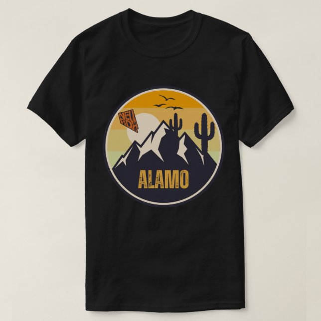 Alamo, Nevada T-Shirt (Design vorne)