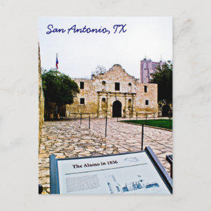 Alamo, San Antonio Postcard Postkarte