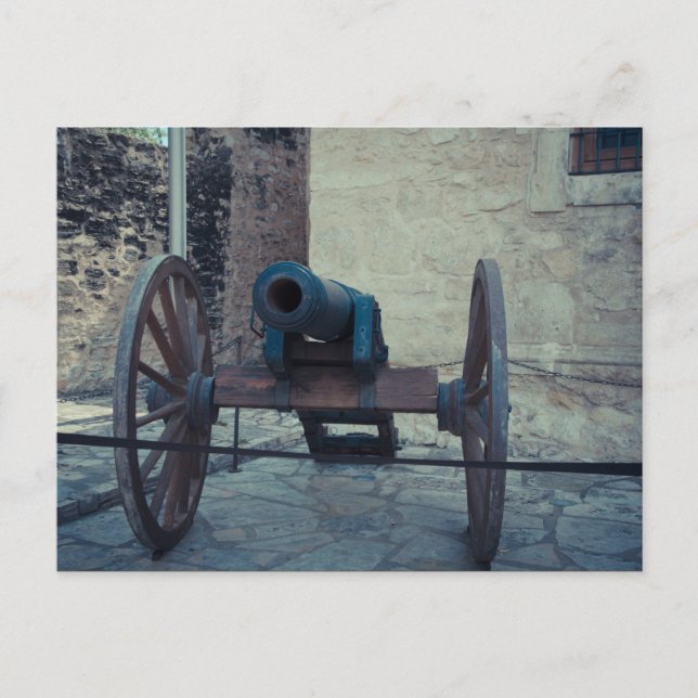 Alamo, San Antonio, Texas Einladungspostkarte (Vorderseite)