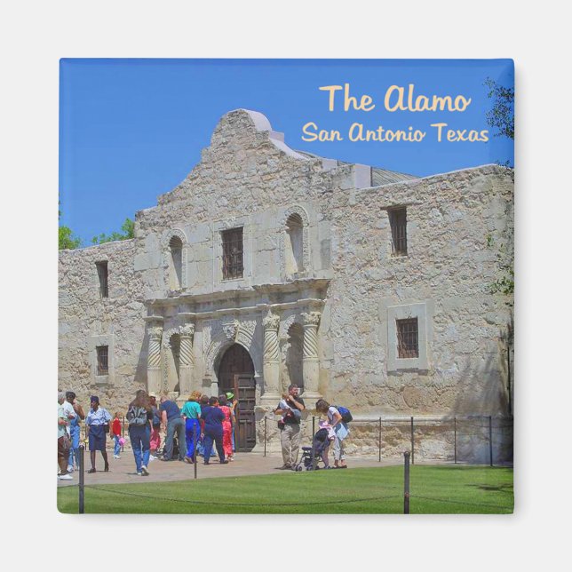 Alamo San Antonio Texas Magnet (Vorne)