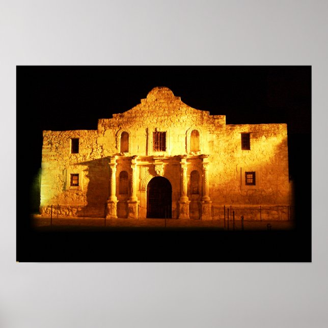 Alamo, San Antonio, Texas Poster (Vorne)