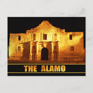 Alamo, San Antonio, Texas Postkarte