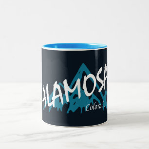 Alamosa Colorado Zweifarbige Tasse