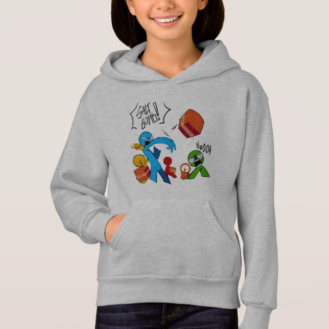 Alan Animation Becker Funny Hoodie (Vorderseite)