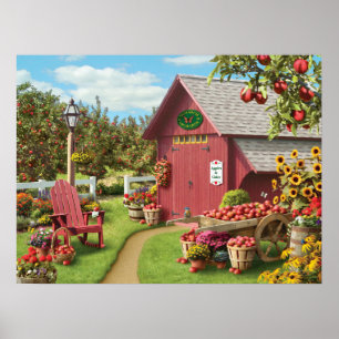 Alan Giana "Apple Harvest" Poster