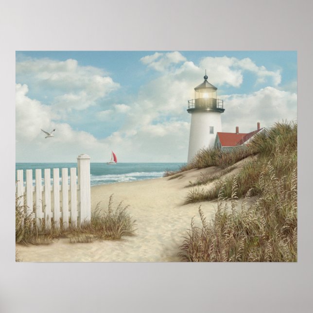 Alan Giana "By the Friedlich Shore" Poster (Vorne)