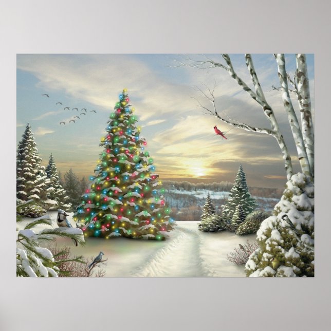 Alan Giana "Christmas Morning" Poster (Vorne)