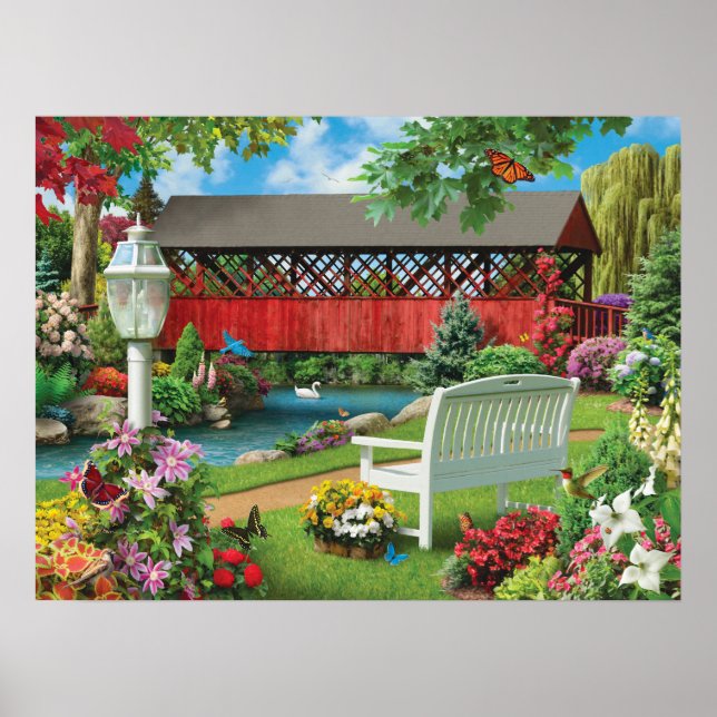 Alan Giana "Countryside Park" Poster (Vorne)