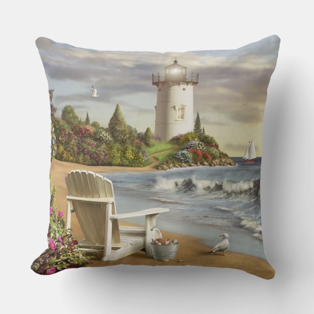 Alan Giana "der perfekte Platz-" Kissen (Vorderseite)