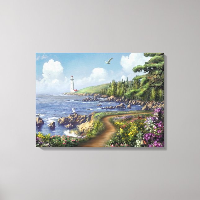 Alan Giana "Destiny Point" Canvas Print Leinwanddruck (Vorderseite)