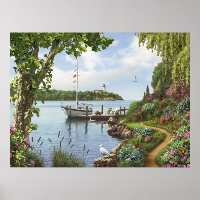 Alan Giana "Down by Water" Poster (Vorne)