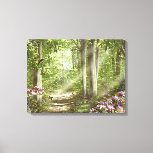 Alan Giana "Forest of Life" Canvas Print Leinwanddruck