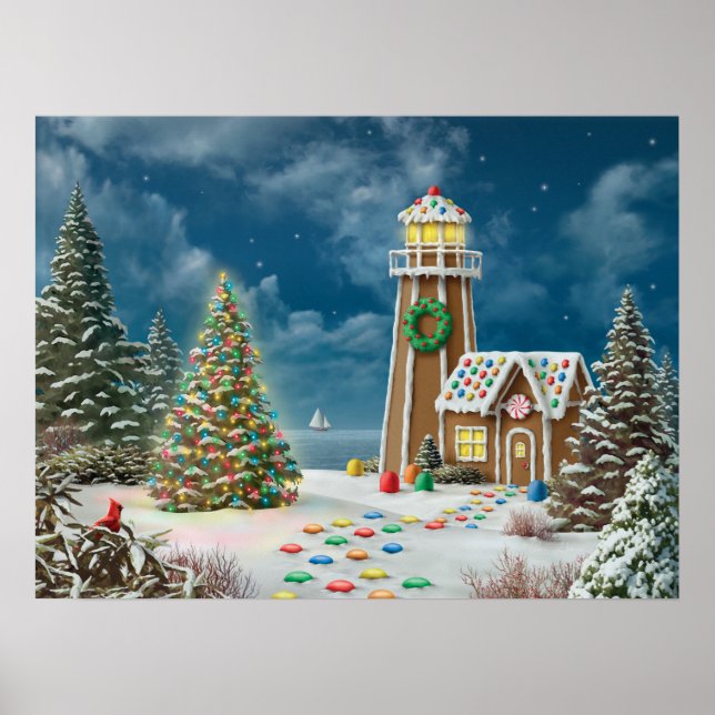 Alan Giana "Gingerbread Light 2" Poster (Vorne)