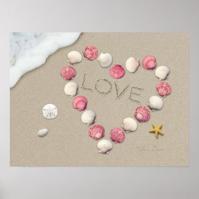 Alan Giana "Liebe Poster" Poster (Vorne)