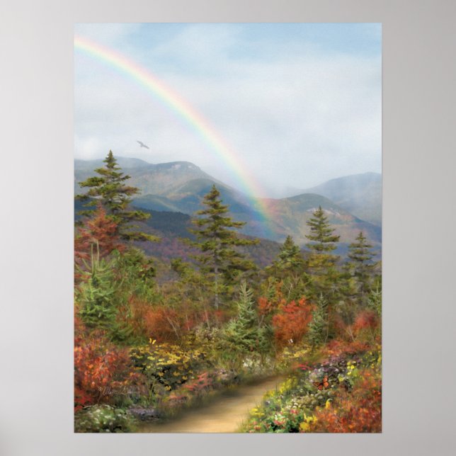 Alan Giana "Misty Mountains" Poster (Vorne)