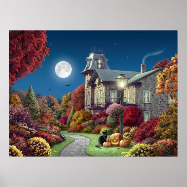 Alan Giana "Moonlight" Leinwand Poster (Vorne)