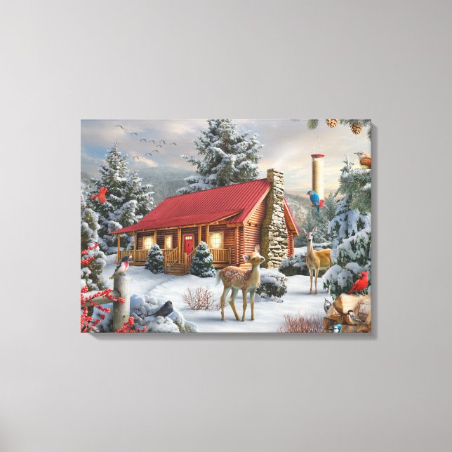 Alan Giana "New Friends" Canvas Print Leinwanddruck (Vorderseite)