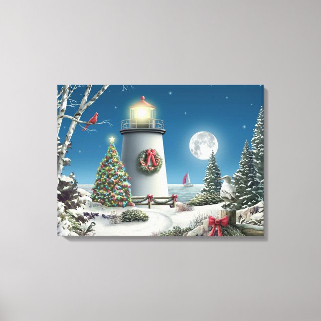 Alan Giana "On the Night" Canvas Print Leinwanddruck (Vorderseite)