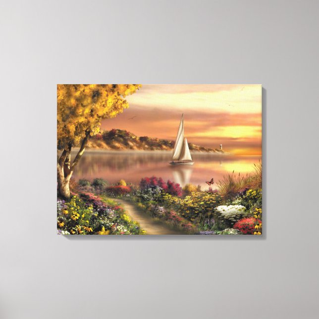 Alan Giana "Onward" Canvas Print Leinwanddruck (Vorderseite)