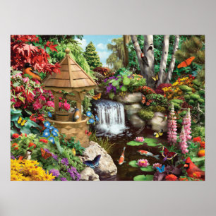 Alan Giana "Secret Garden" Poster