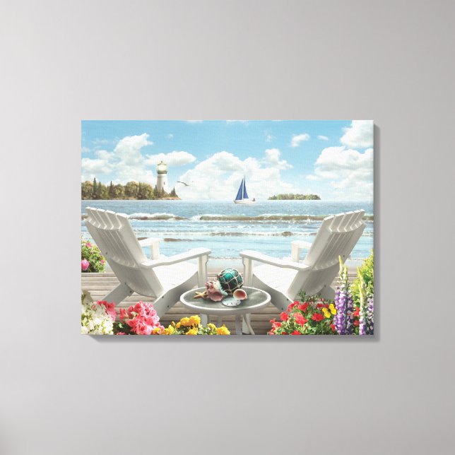 Alan Giana "Summer Escape" Canvas Print Leinwanddruck (Vorderseite)