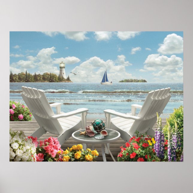 Alan Giana "Summer Escape Poster" Poster (Vorne)