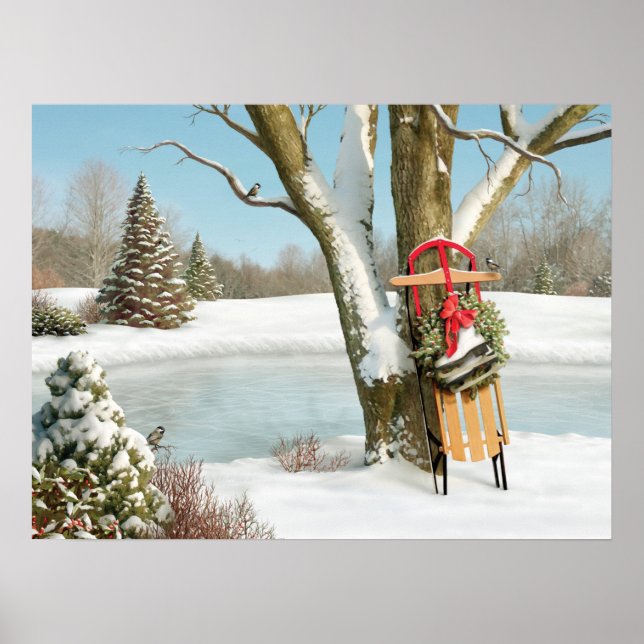 Alan Giana "Winter Dreams" Poster (Vorne)