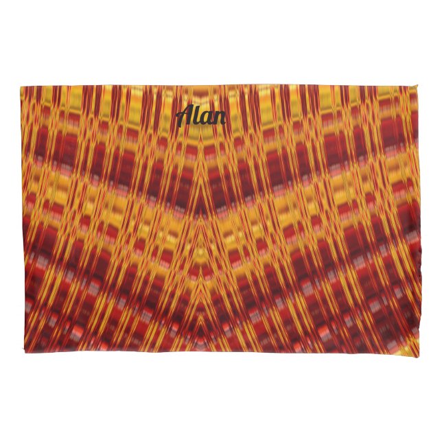 ALAN ~ Original Fraktal ~ Herbst ~ Kissen-Fall Kissenbezug (Vorderseite)