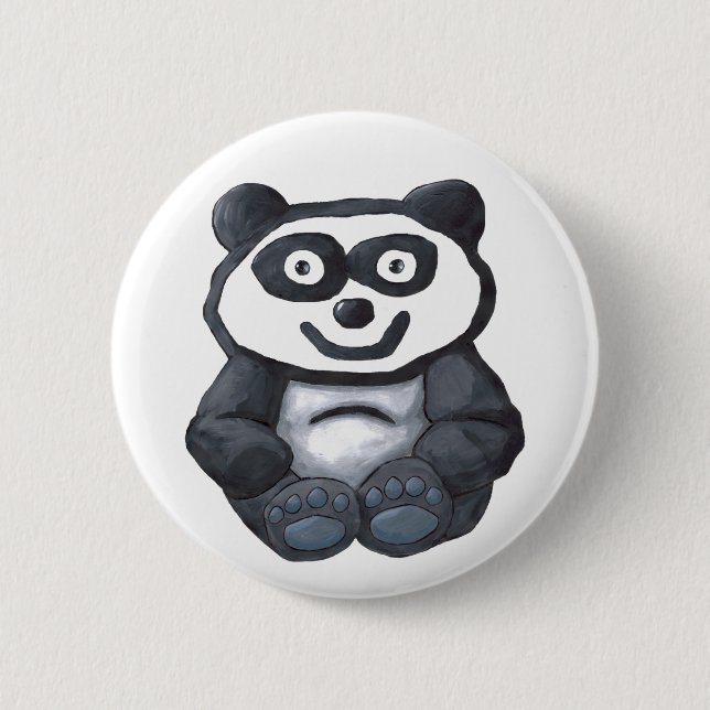 Alan-Panda Button (Vorderseite)