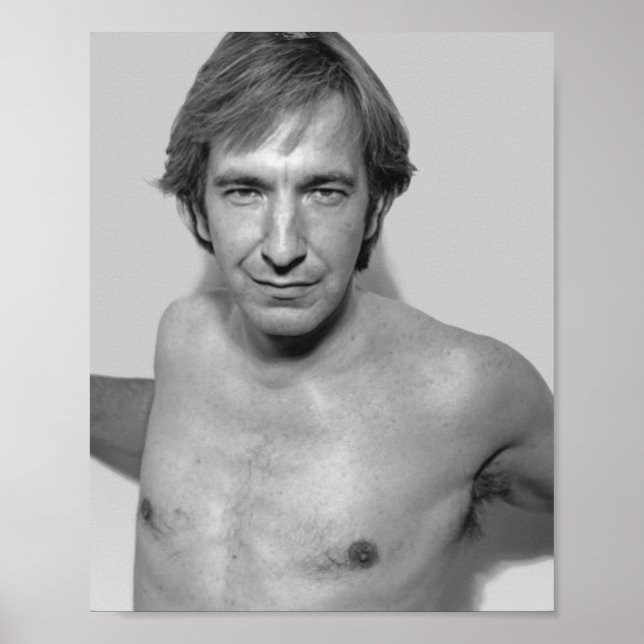 Alan Rickman Poster (Vorne)