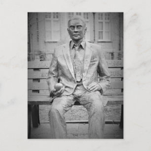 Alan Turing, OBE. Der Vater des modernen Computing Postkarte