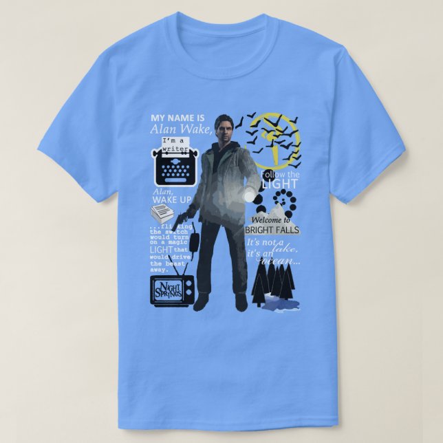 Alan Wake T-Shirt (Design vorne)