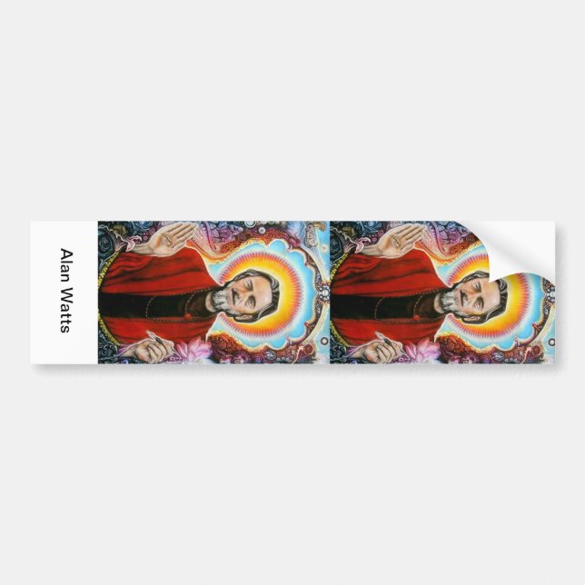 Alan-Watt Autoaufkleber (Vorne)