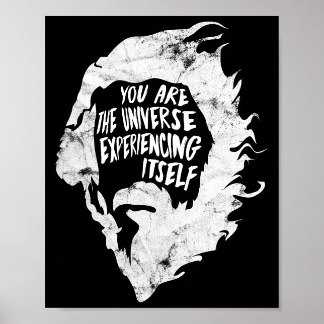 Alan Watyou are the Universe Erlebnis Itsel Poster (Vorne)