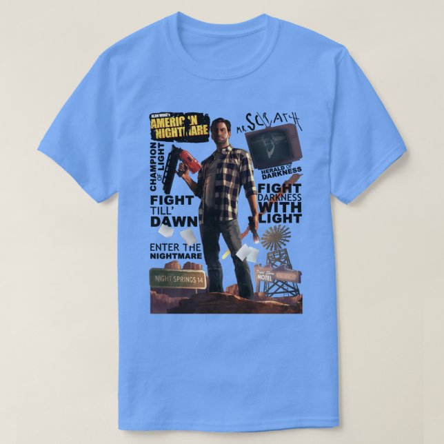 Alan Wecke American Nightmare T-Shirt (Design vorne)