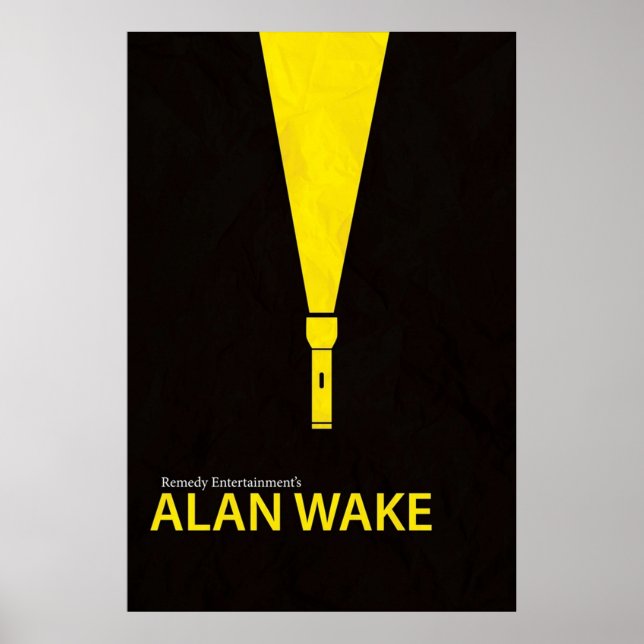 Alan Weckte Minimal Poster (Vorne)