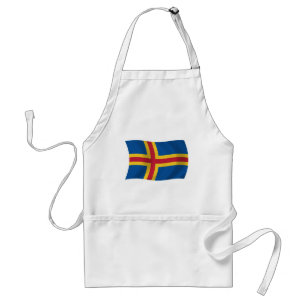 Åland-Flaggen-Schürze Schürze