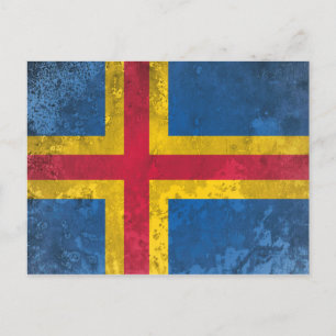 Aland-Inseln Postkarte