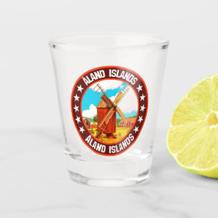 Åland-Inseln Schnapsglas